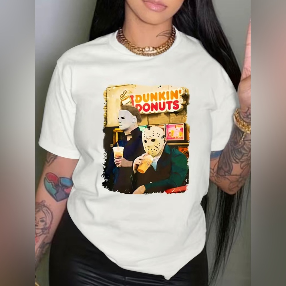 Halloween T-Shirt Michael Myers and Jason